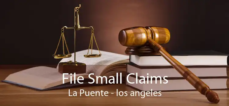 File Small Claims La Puente - los angeles