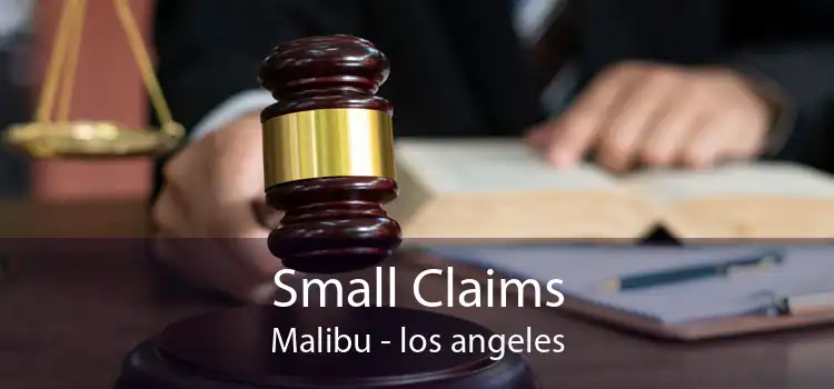 Small Claims Malibu - los angeles